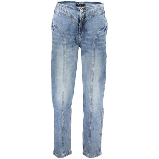 Desigual Azzurro Cotton Women's Jeans