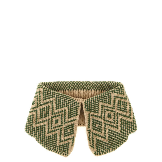 Dries Van Noten Beige Wool Scarf
