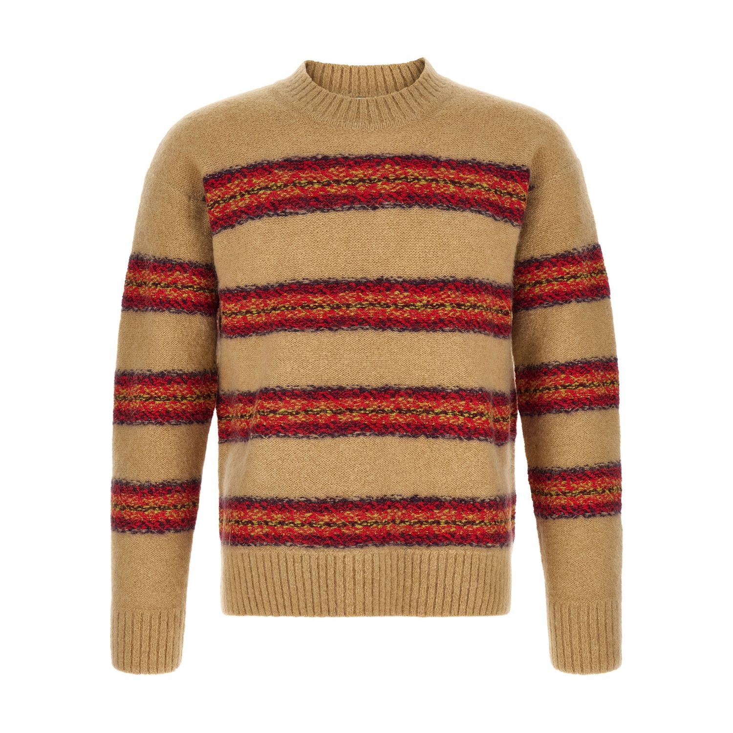 Dries Van Noten Beige Wool Cardigan