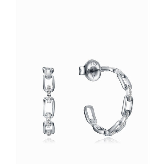 VICEROY JEWELS Mod. 13044E000-30 silver earrings for ladies, Quartz Analog, 925° silver, 5 ATM water resistant, official box