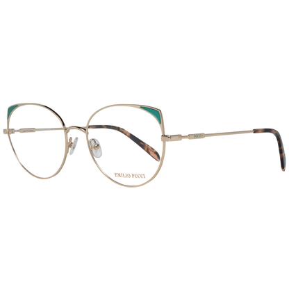 Emilio Pucci Gold Metal Glasses (Frames)