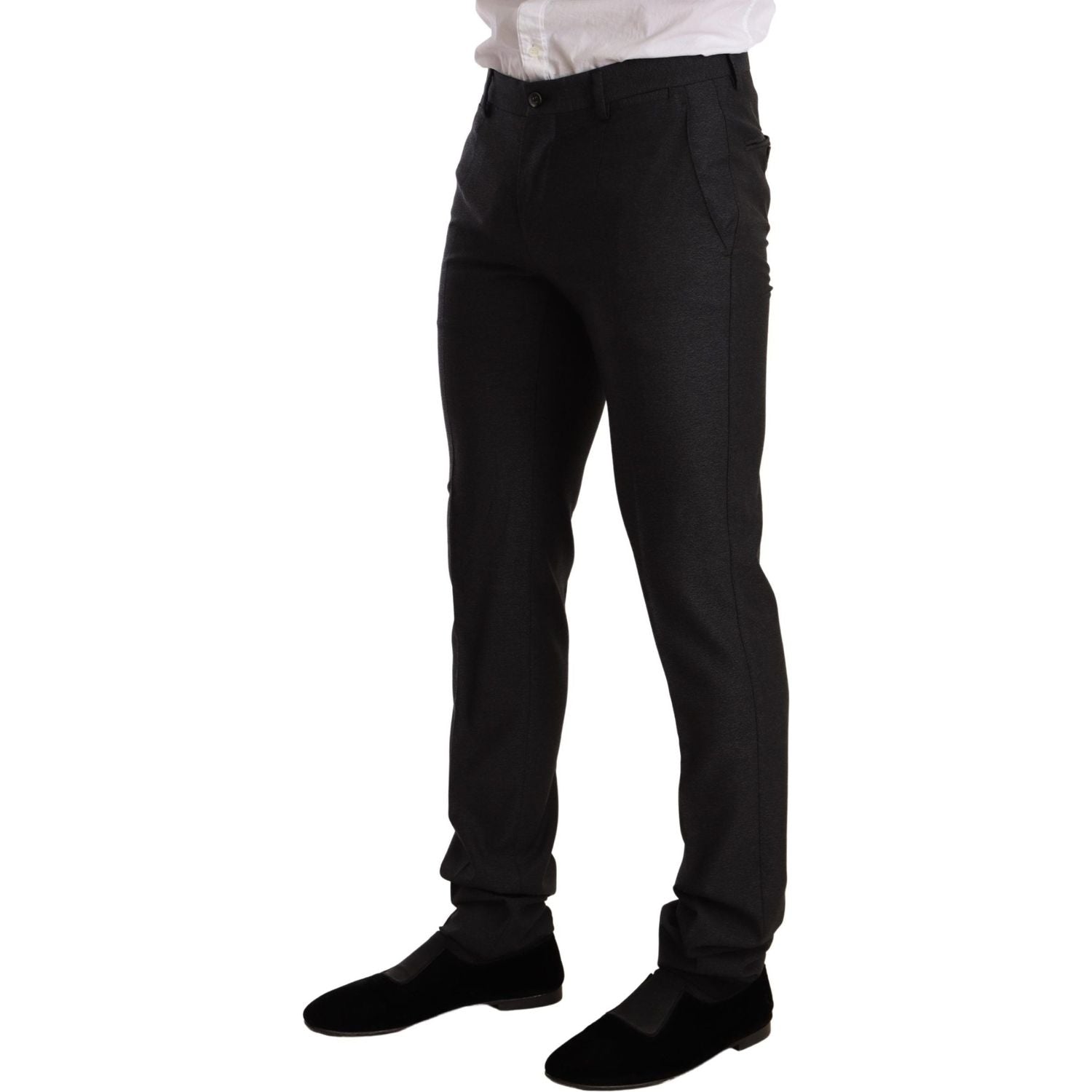 بدلة مارتيني صوفية رمادية أنيقة من دولتشي آند غابانا