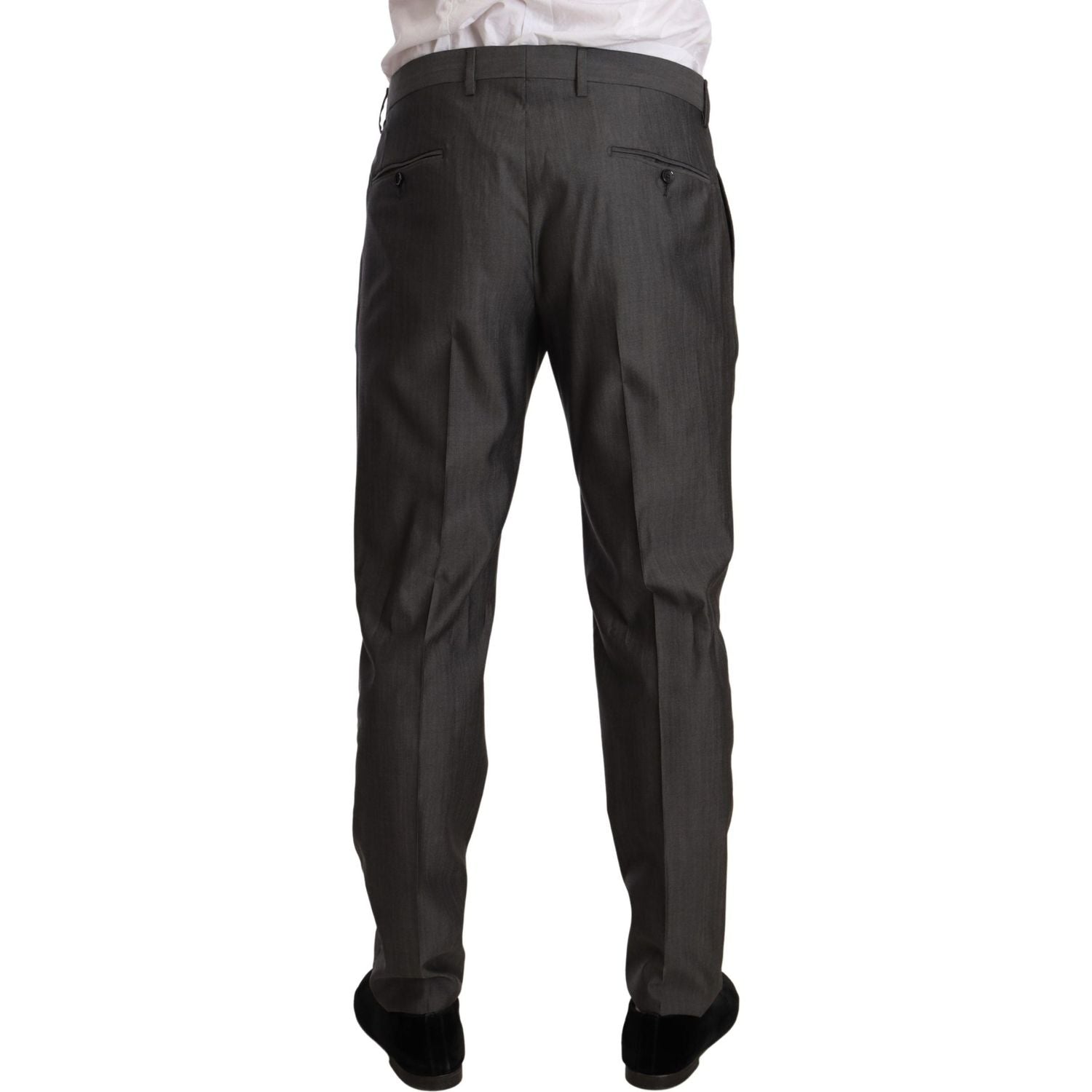 بدلة مارتيني أنيقة من الصوف والحرير بقصّة Slim-Fit من Dolce &amp; Gabbana