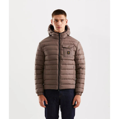 Refrigiwear Beige Nylon Jackets & Coat