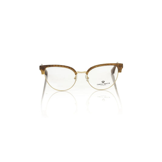 Frankie Morello Brown Metallic Fibre Women Frame