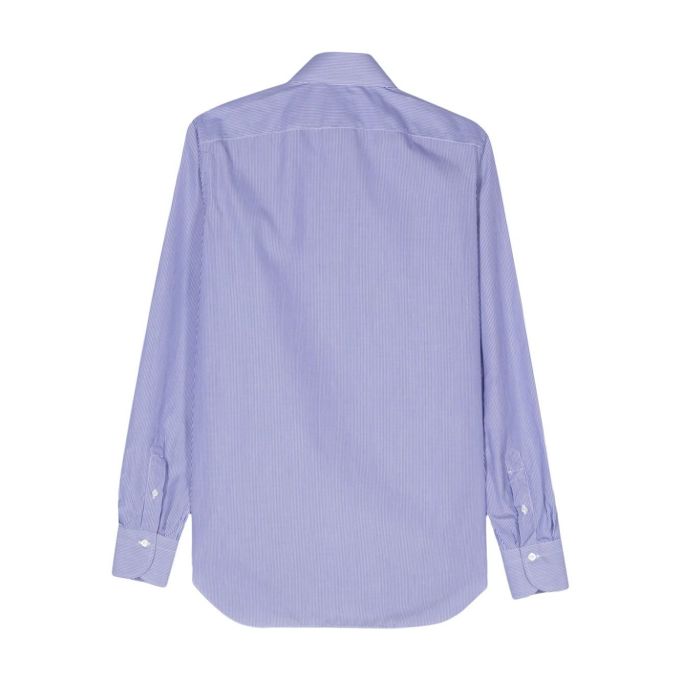 قمصان FINAMORE 1925 NAPOLI باللون الأزرق