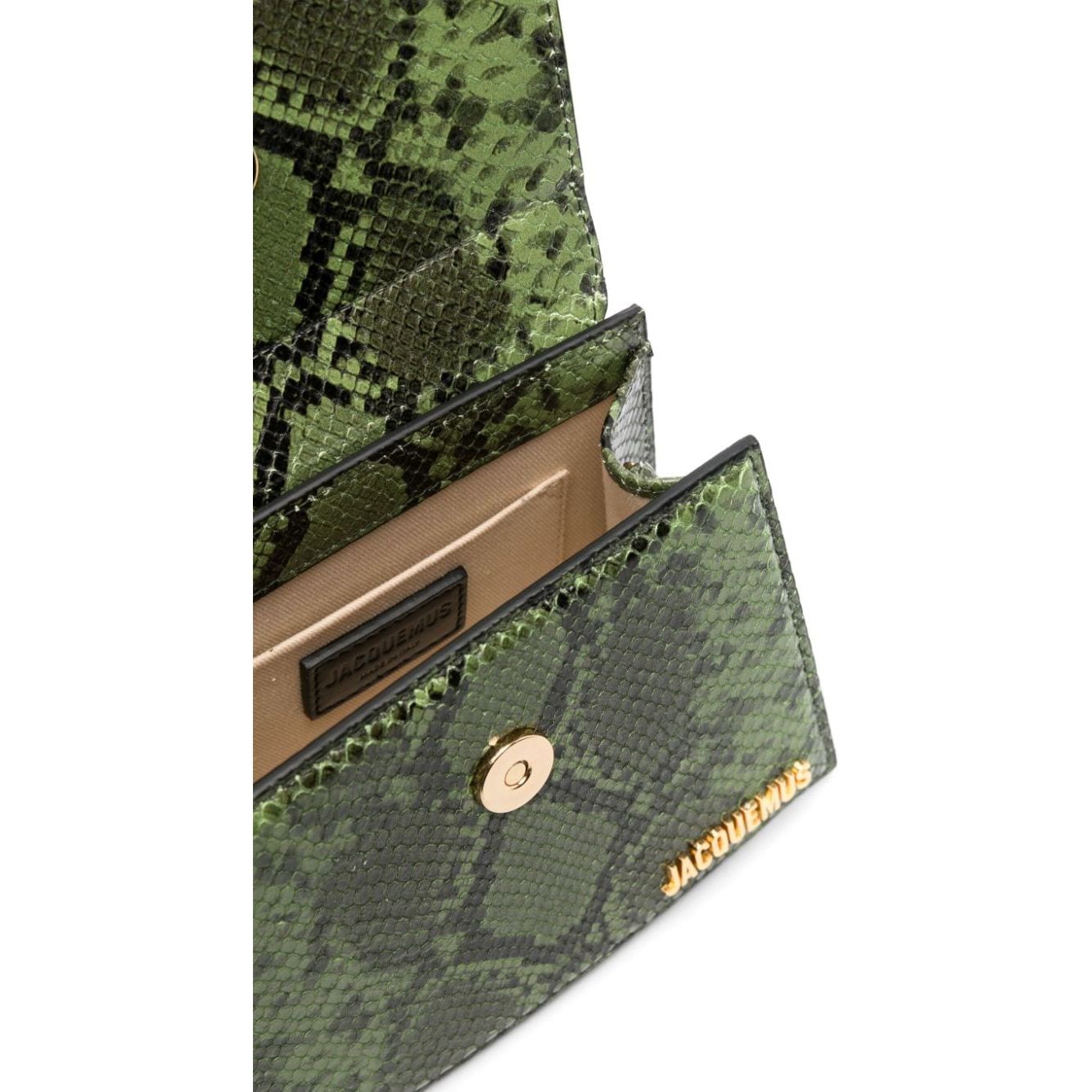 Front view with bag zipped and handles upright.