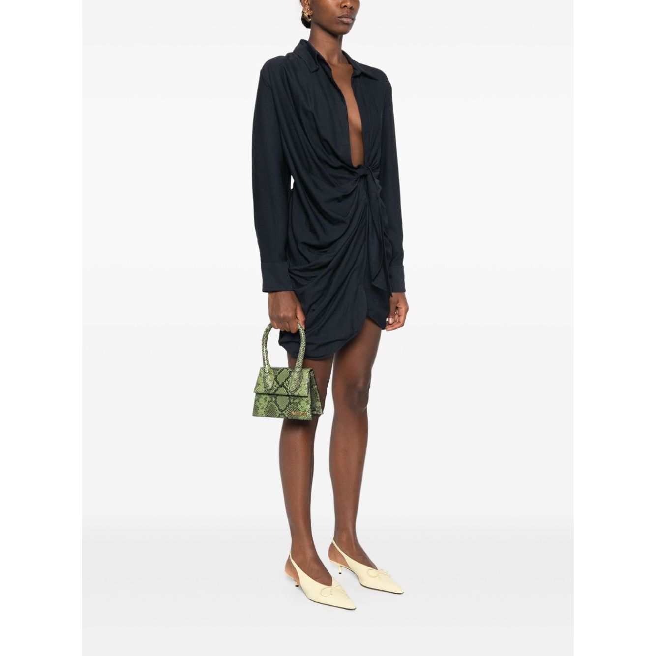 Jacquemus Le Chiquito Moyen leather tote bag