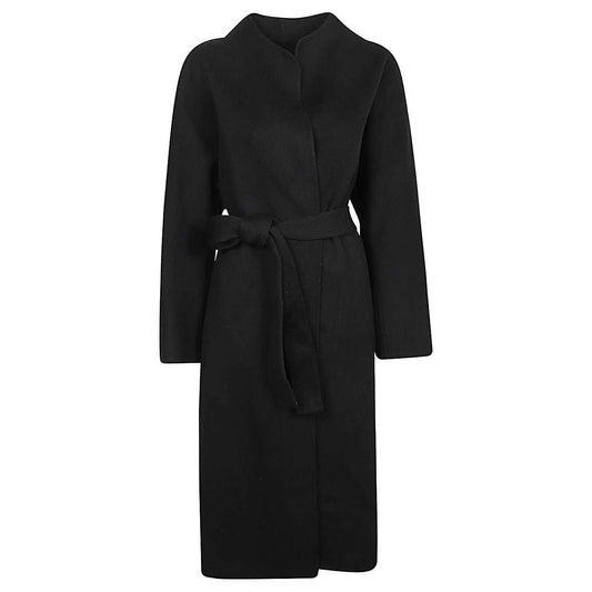 SANDBEIGE Coats Black Jackets