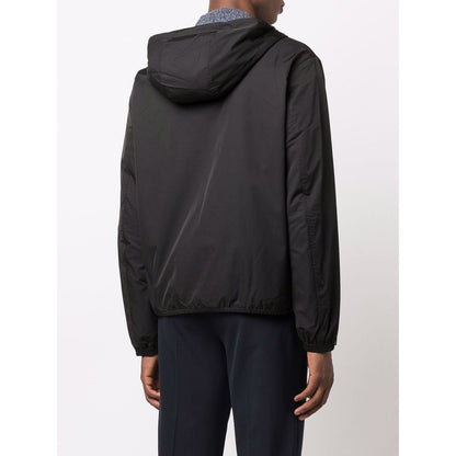 Emporio Armani water-repellent hooded jacket Jackets