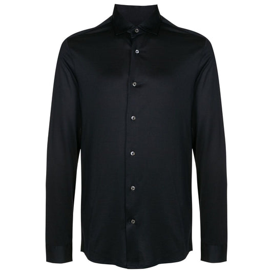 Emporio Armani long-sleeve poplin shirt