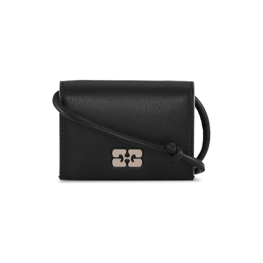 Ganni Bou logo-plaque wallet A5396099-P25