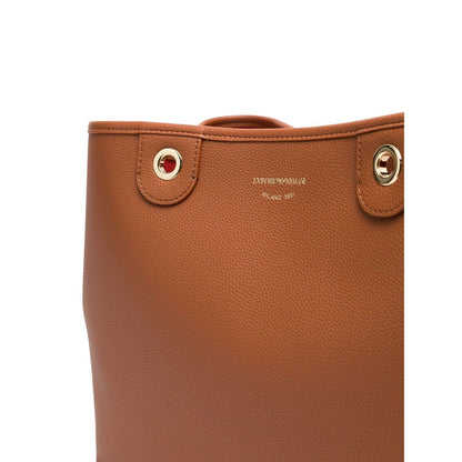 Emporio Armani logo-strap tote bag