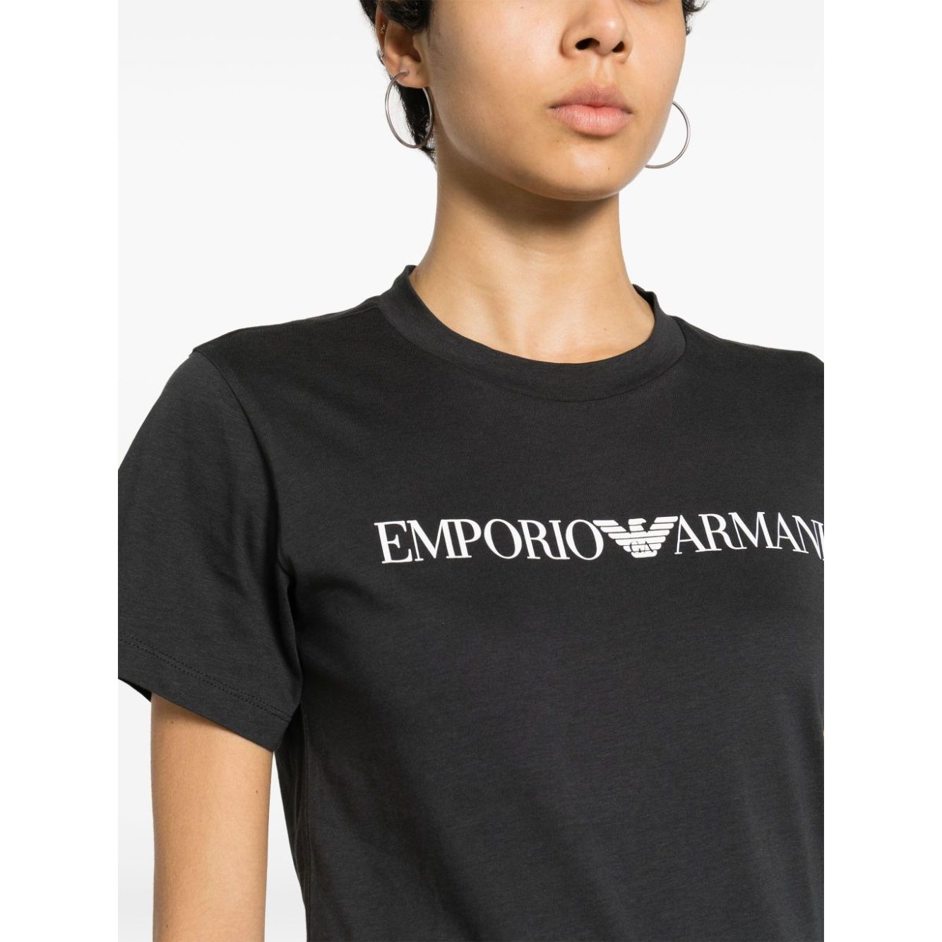 Emporio Armani cotton logo-print T-Shirt