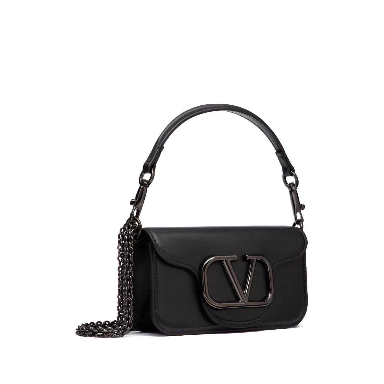 Valentino Garavani Locò small leather shoulder bag WB0K53LPS0NO-P25