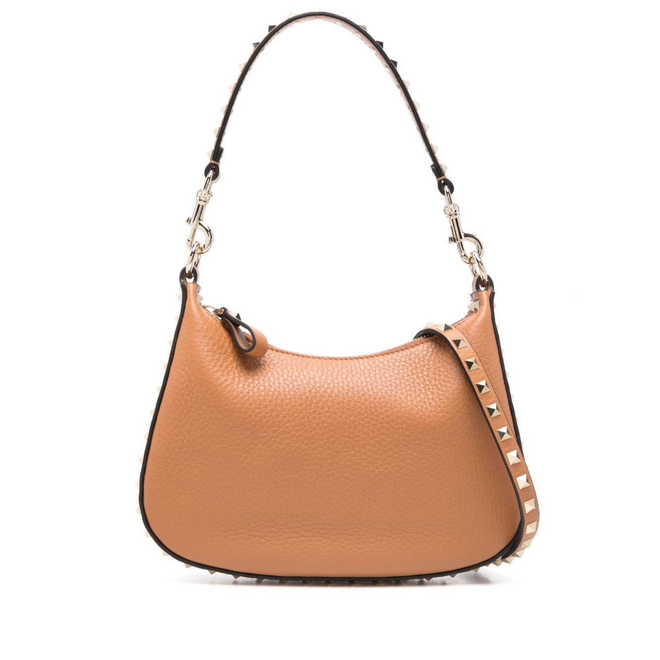 Front view with bag zipped and handles upright.
