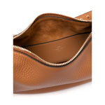 Valentino Garavani Rockstud Hobo In Pomegranate Calfskin