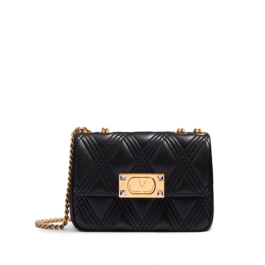 Valentino Garavani Quiltie 67 small leather shoulder bag WB0R08XCA0NO-P25