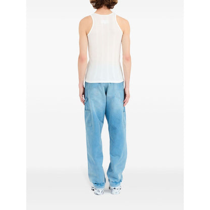 Maison Margiela Fancy ribbed tank top Topwear