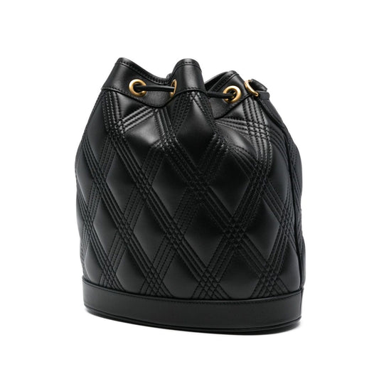 Valentino Garavani Quiltie 67 leather bucket bag WB0R01MIC0NO-P25