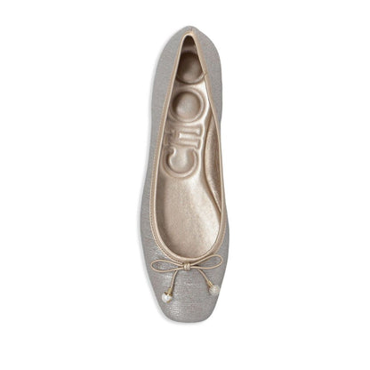 Jimmy Choo Elme Flat with Pearl embellishment Flat Shoes