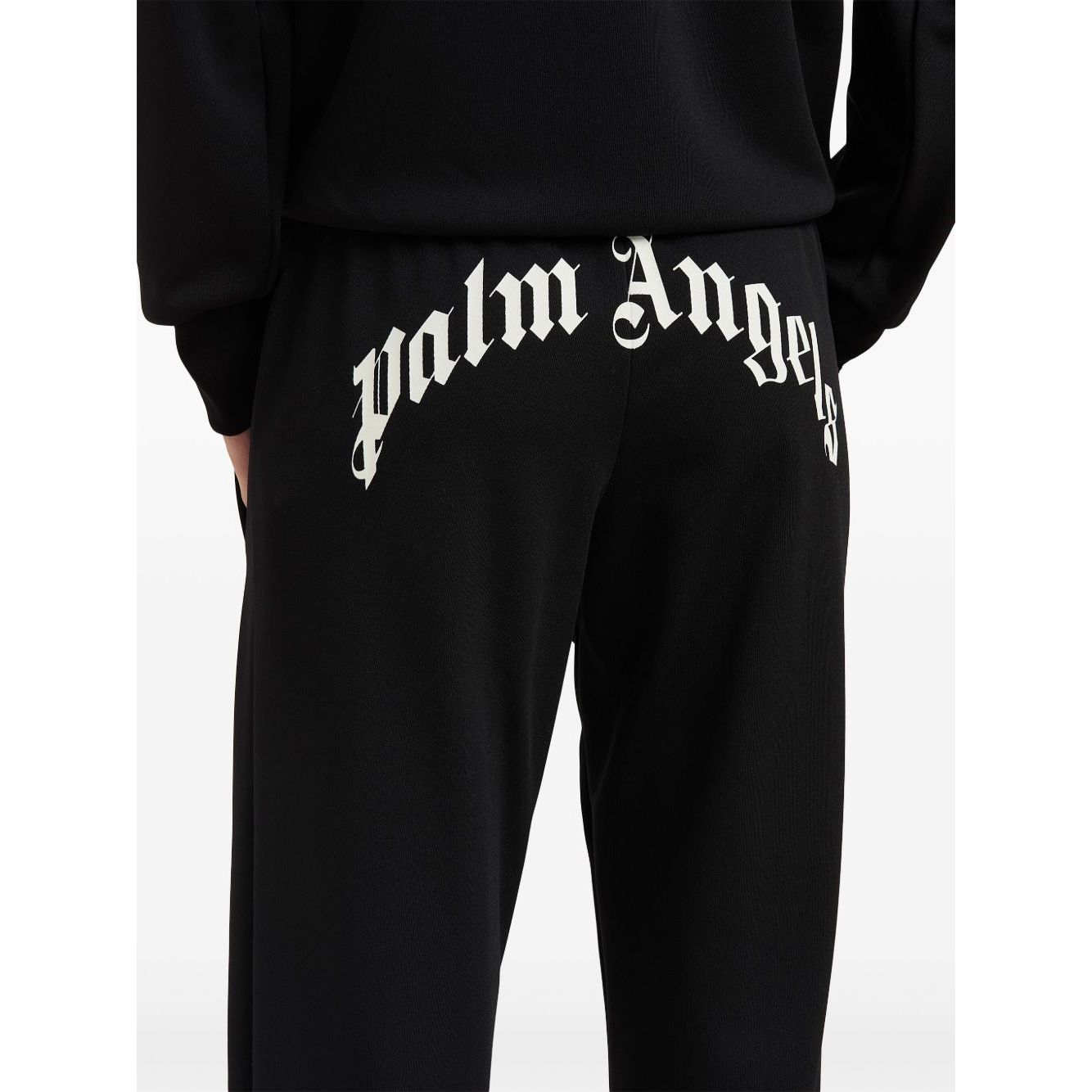 Palm Angels curved logo track pants