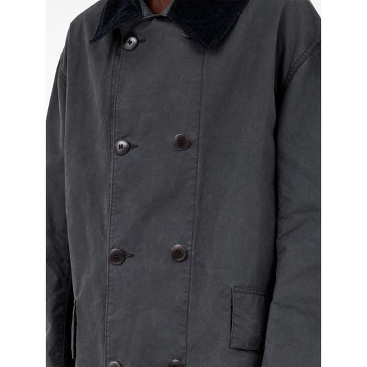 Maison Margiela Double Breasted Cotton Jacket Jackets