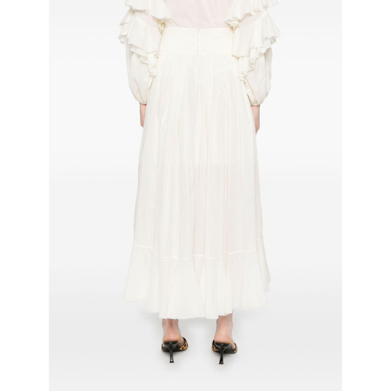 Zimmermann Ruffled maxi skirt