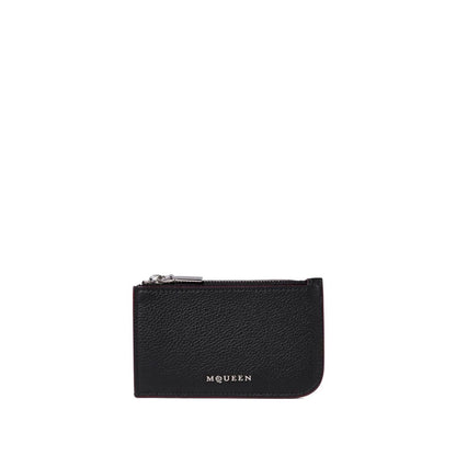 Alexander McQueen leather card case