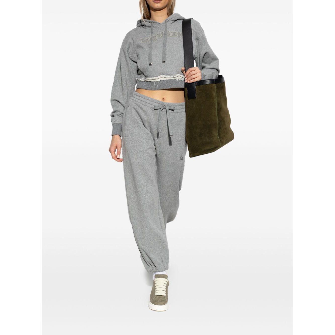 Alexander McQueen Trousers Grey