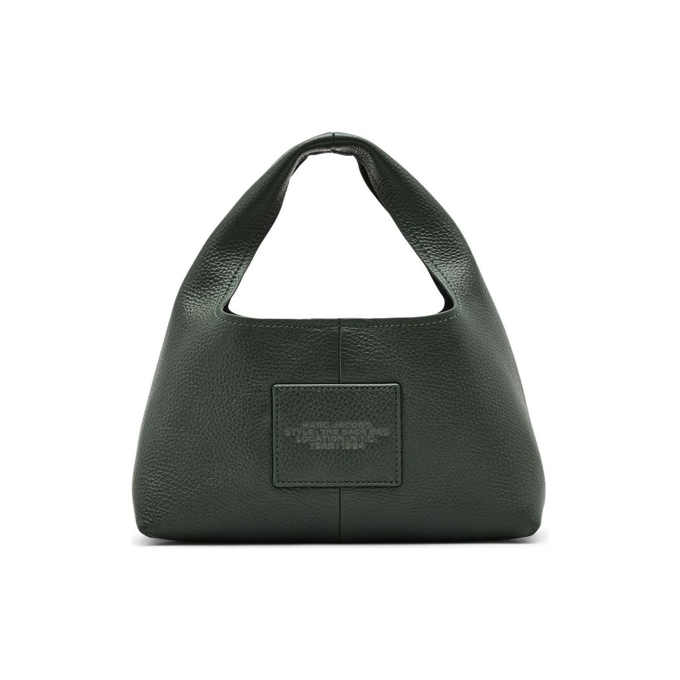 Front view with bag zipped and handles upright.