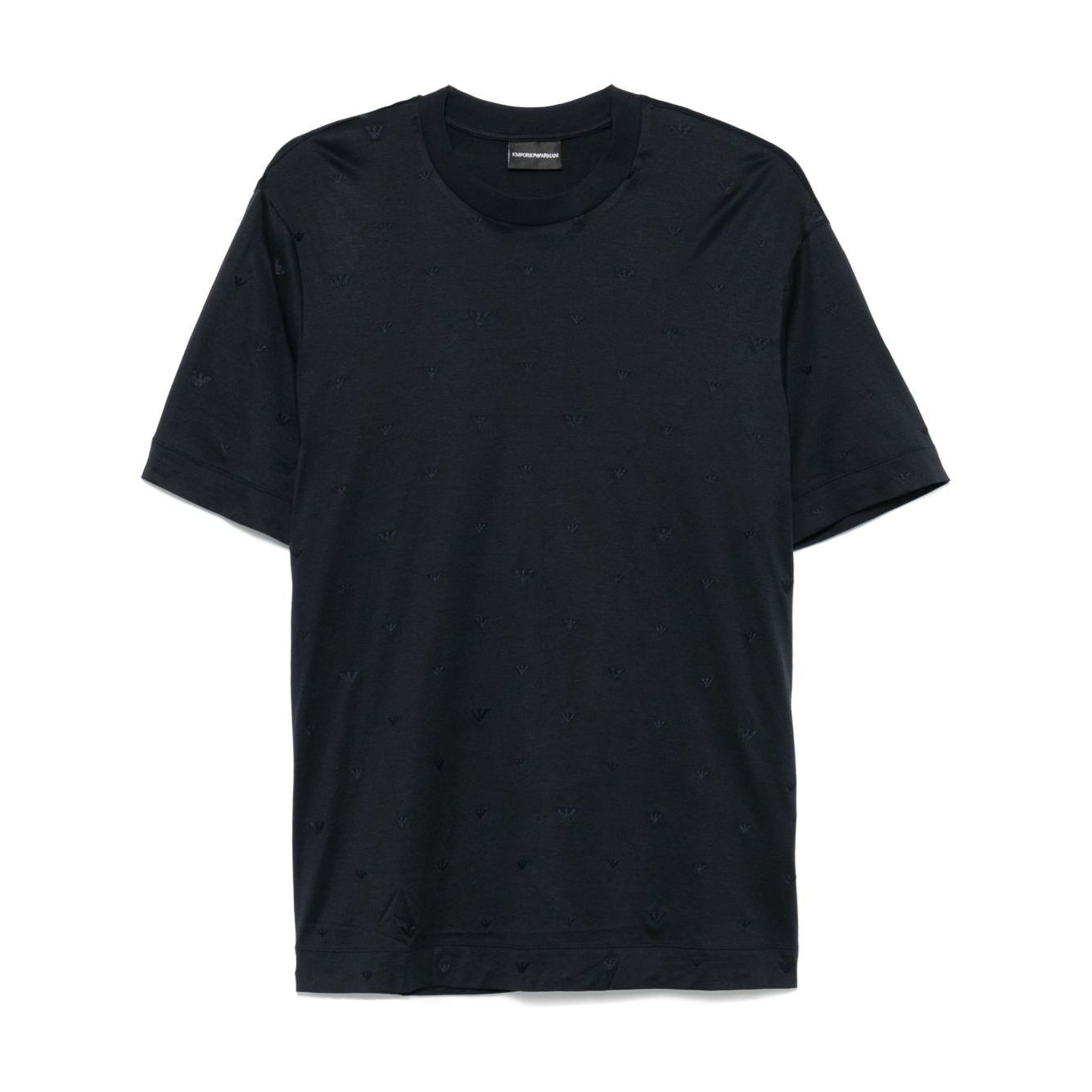 Emporio Armani Allover Logo T Shirt Topwear
