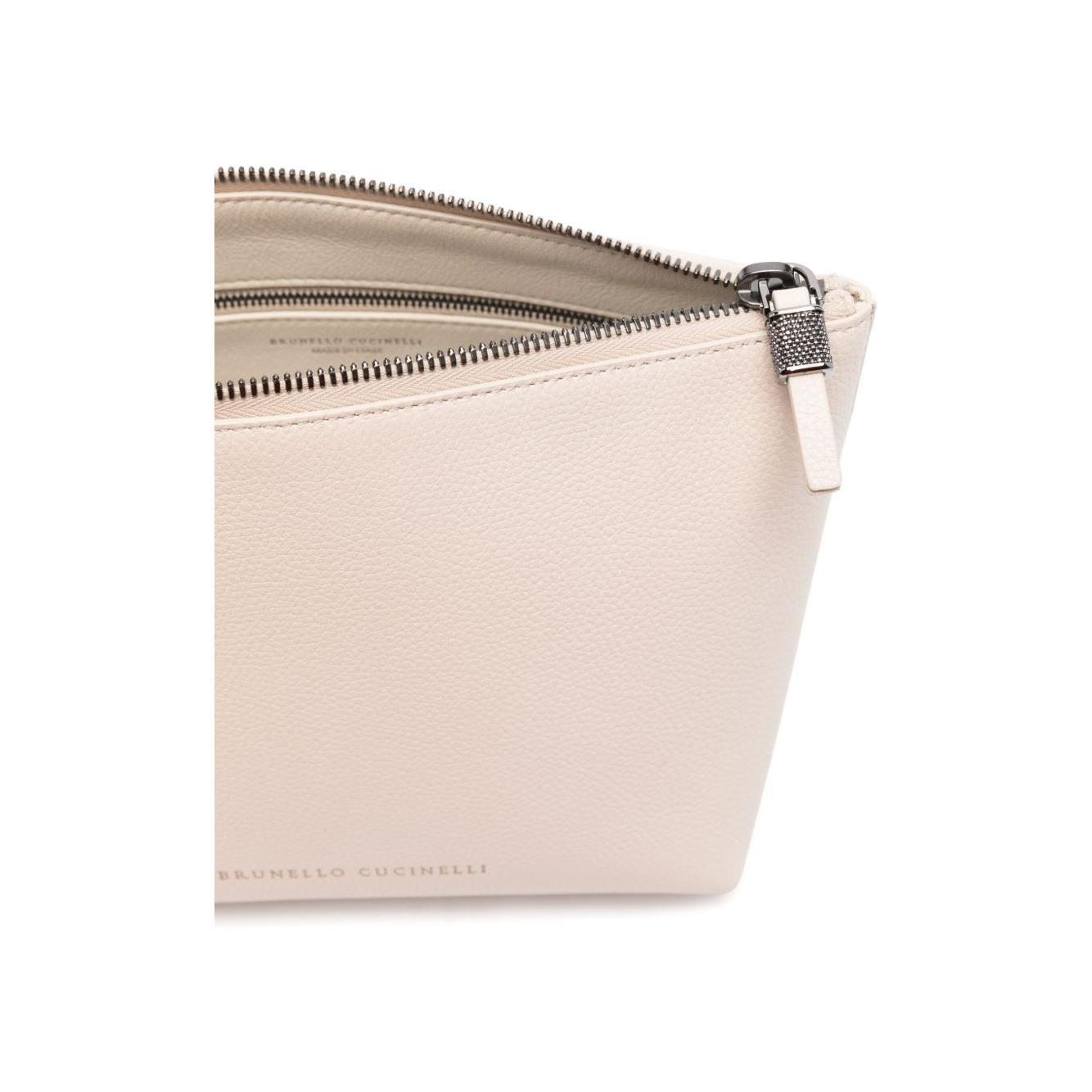 Brunello Cucinelli Leather pouch MWEID2716C8905-P25
