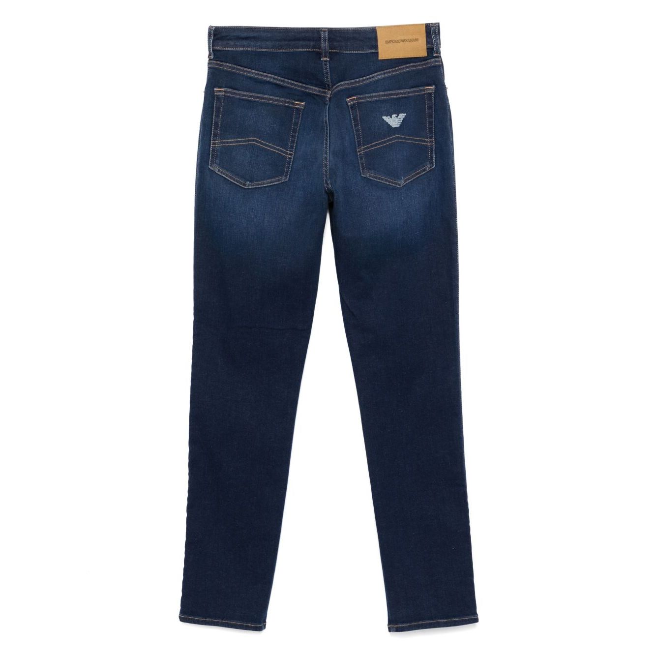 Emporio Armani Logo-Patch Jeans