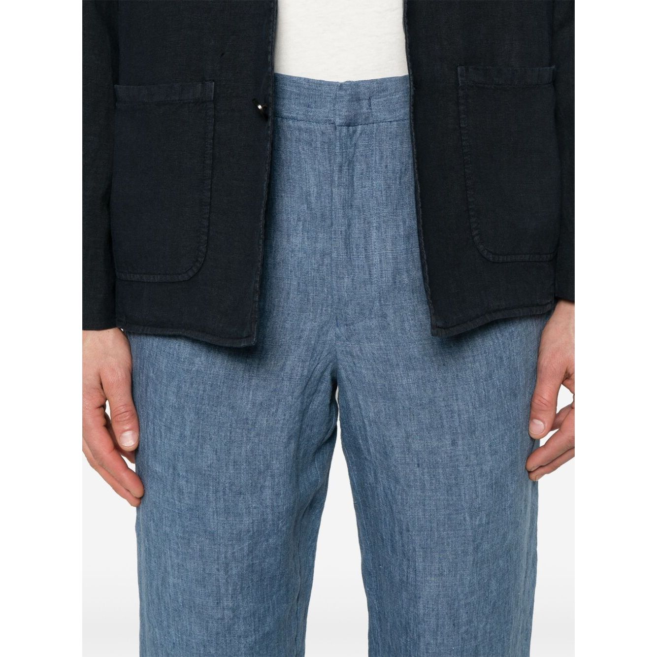 Emporio Armani Trousers Clear Blue Trousers