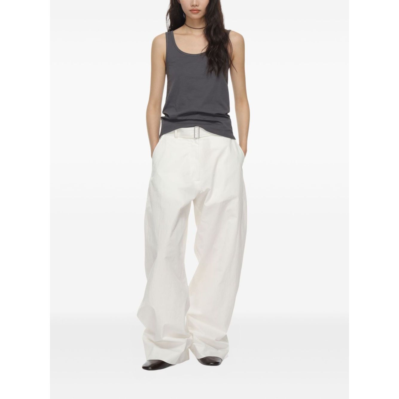 STUDIO NICHOLSON Trousers White
