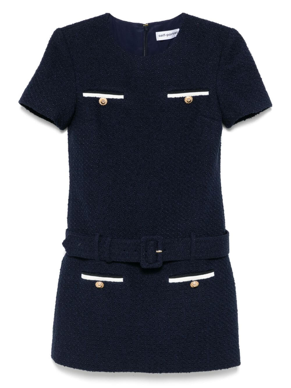 Self-portrait Dresses Blue