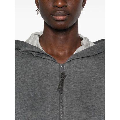 Brunello Cucinelli Sweaters Grey Topwear