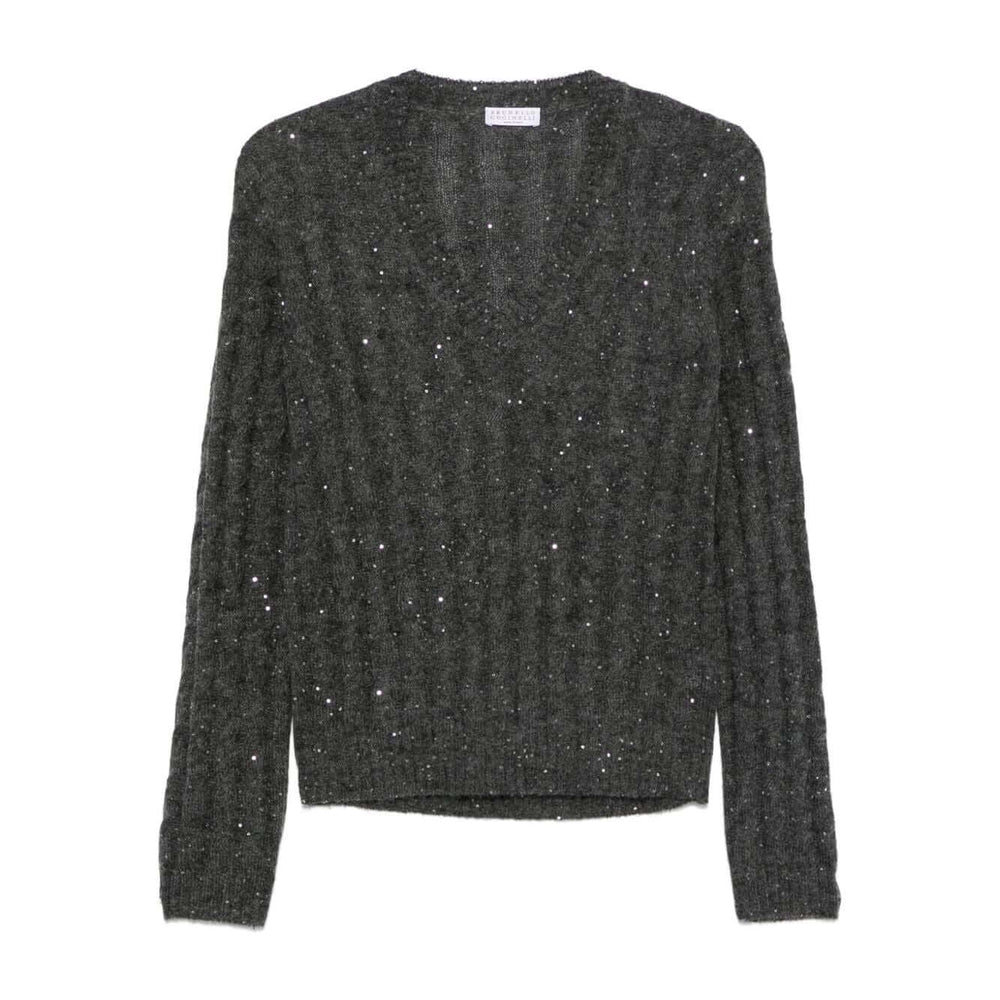 Brunello Cucinelli Sweaters Grey MPG731302PC3595-AI25
