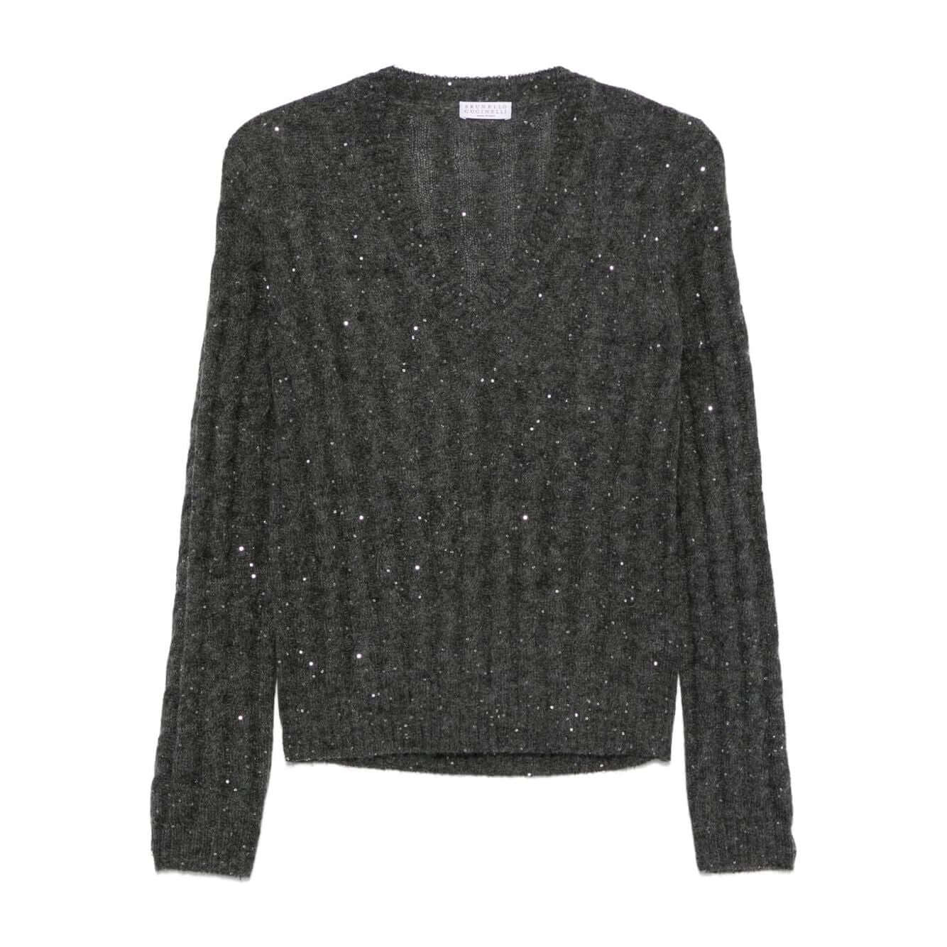 Brunello Cucinelli Sweaters Grey MPG731302PC3595-AI25