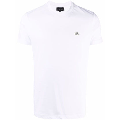 Emporio Armani T-shirts and Polos White Topwear