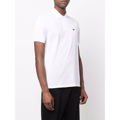 Emporio Armani T-shirts and Polos White Topwear