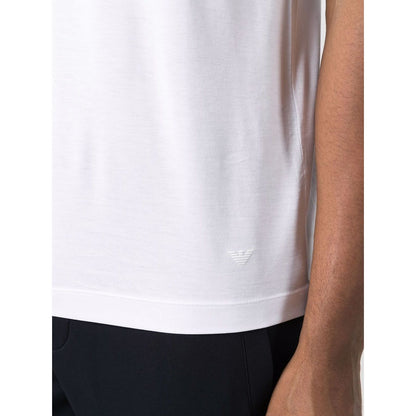 Emporio Armani T-shirts and Polos White Topwear