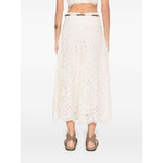 Zimmermann Rhiannon embroidered skirt