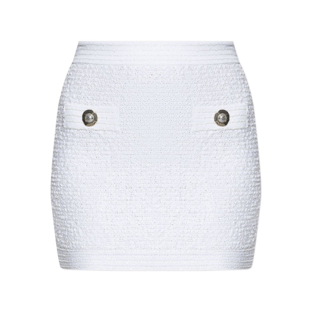 Balmain Tweed Mini Skirt