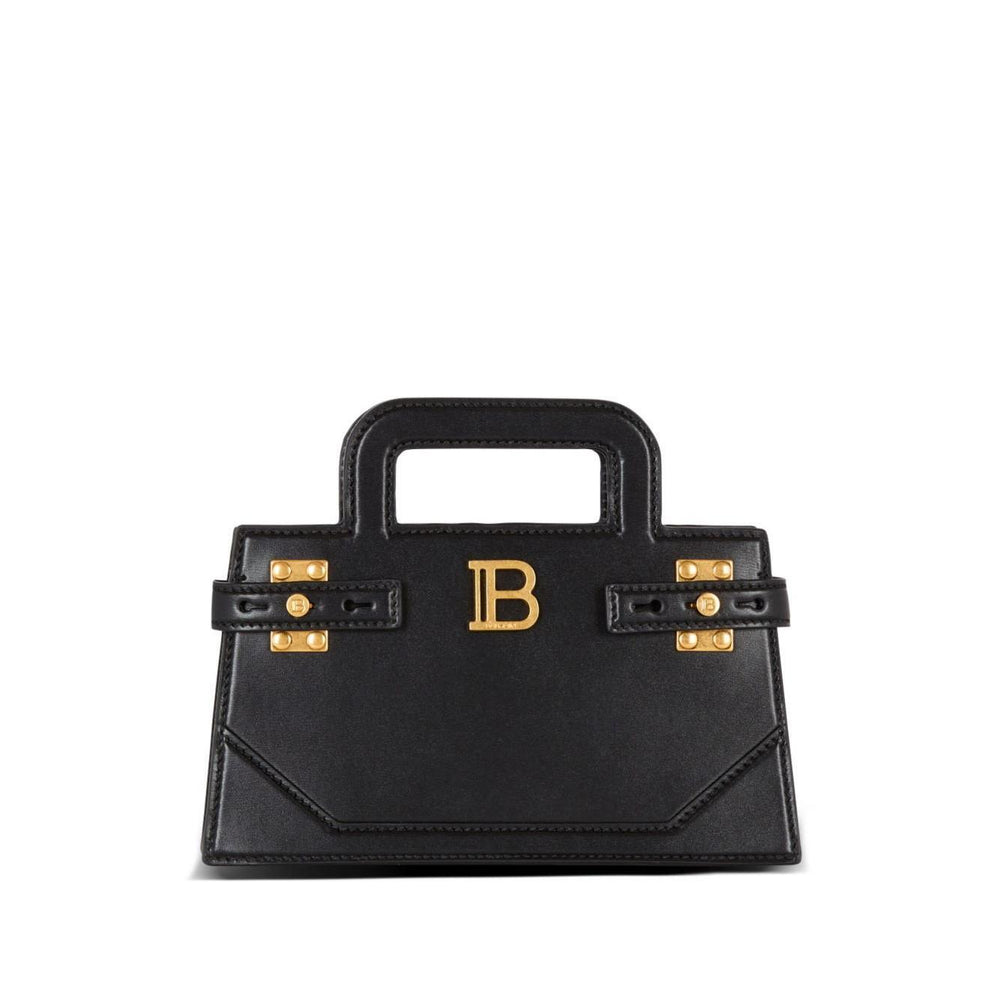 Balmain B-Buzz small leather handbag EN1KJ931LSLX0PA-AI25