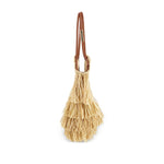 Zimmermann Goldentime medium raffia tote bag 4469XS25A2NAT-AI25