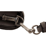 Karl Lagerfeld Elegant Grey Leather Crossbody Bag 8720092391252