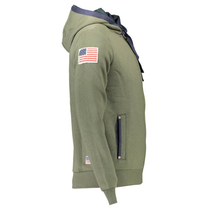 U.S. POLO ASSN. Green Cotton Sweatshirt