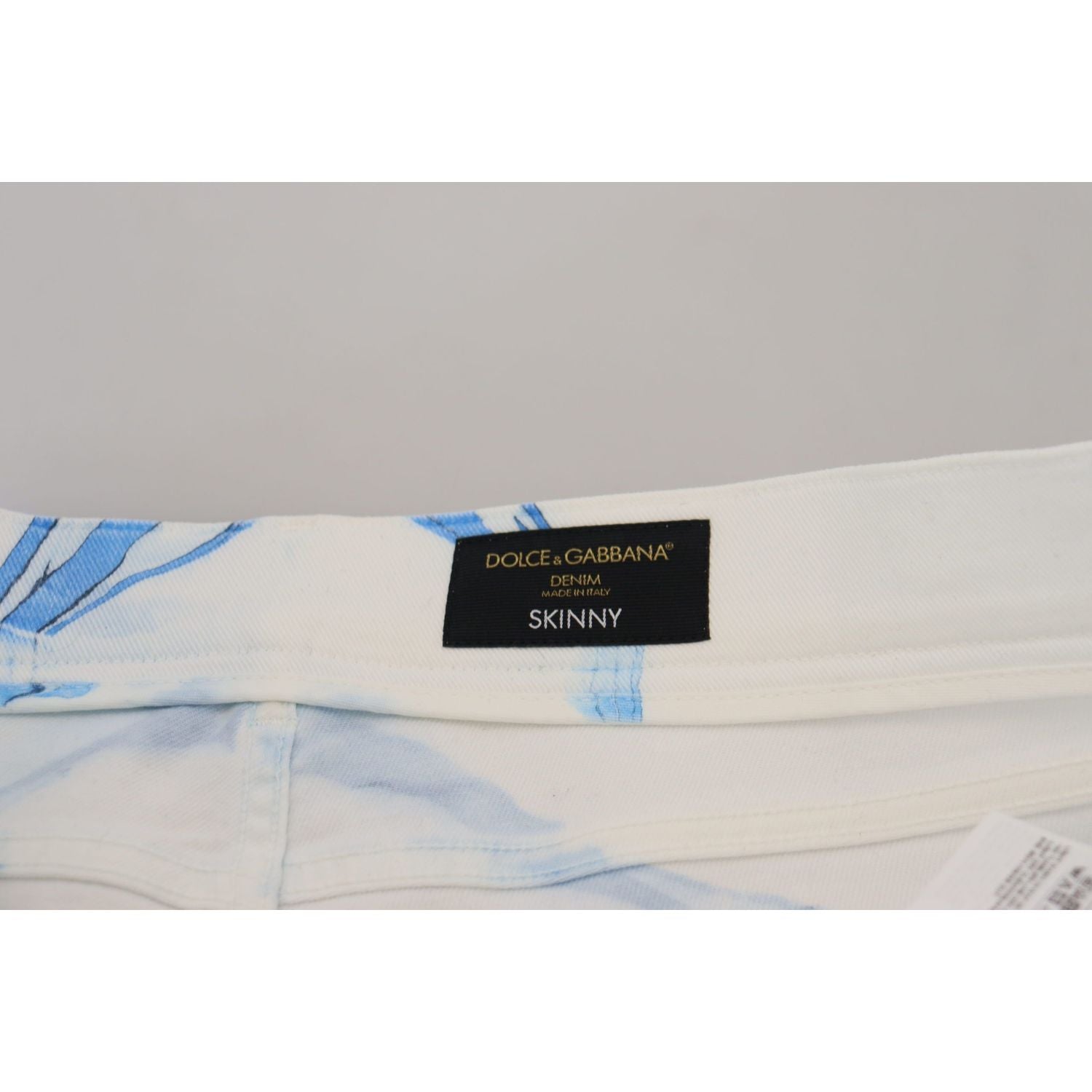 بنطلون جينز كاجوال أنيق بقصّة Slim Fit من Dolce &amp; Gabbana